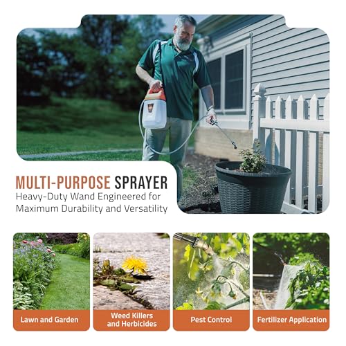 PetraTools EZ1 Battery Powered Sprayer - 3 Hr Runtime & 3 Nozzles, photo 9