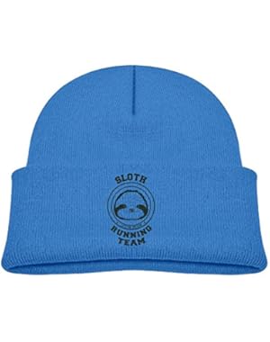 Girl Sloth Baby Boy's Hat Kids Cool Knit Beanie Hats Toddlers Caps Ash