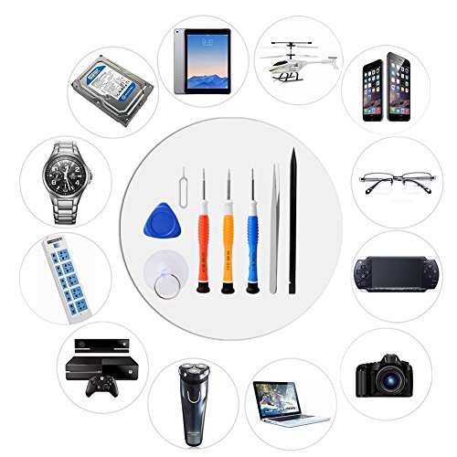 Repair Tools Kit Precision Screwdriver Magnetic Set for iPhone Computers Pads Watch Glasses and More Small Household Appliances Electronic Devices Pry Open DIY Tool Kits Set