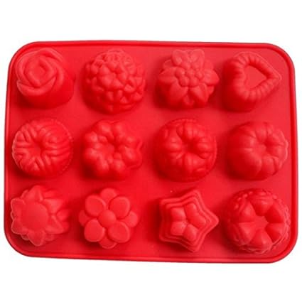 Amazon Com 1pcs Craft Art Silicone Mold Chocolate Fudge Cake