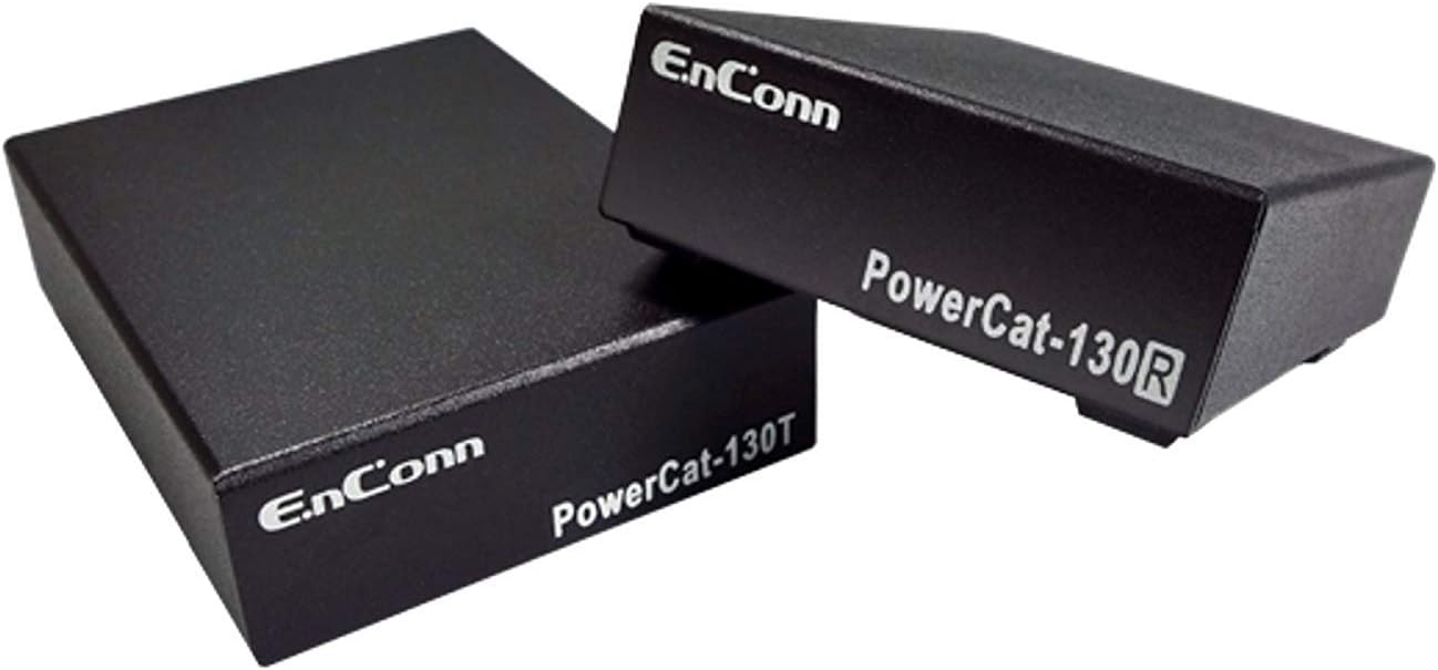 Kenuco PoE Ethernet Extender Set Over Ethernet Transmitting Data and Power up to 800ft