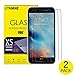 GANJOY 2-Pack iPhone 7 Screen Protector Glass, 0.3MM Slim And 9H Hardness Bubble Free, Anti-Fingerprint, Oil Stain&Scratch Coating