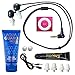 Underwater Audio 100% Waterproofing compatible with iPod Shuffle, Swimbuds Flip, AquaGuard, and Fitgoo (Hot Pink)