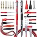 Bionso 21-Piece Multimeter Leads Kit, Professional and Upgraded Test Leads Set with Replaceable Gold-Plated Multimeter Probes, Alligator Clips, Test Hooks and Back Probe Pins. primary