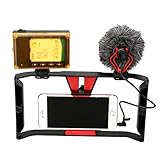 Smartphone Video Rig + 96 LED Light + Boya by-MM1