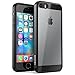 iPhone SE Case, [Scratch Resistant] i-Blason Clear [Halo Series] for Apple iPhone SE Cover 2016 Release/Compatible with iPhone 5S/5 (Clear/Black)