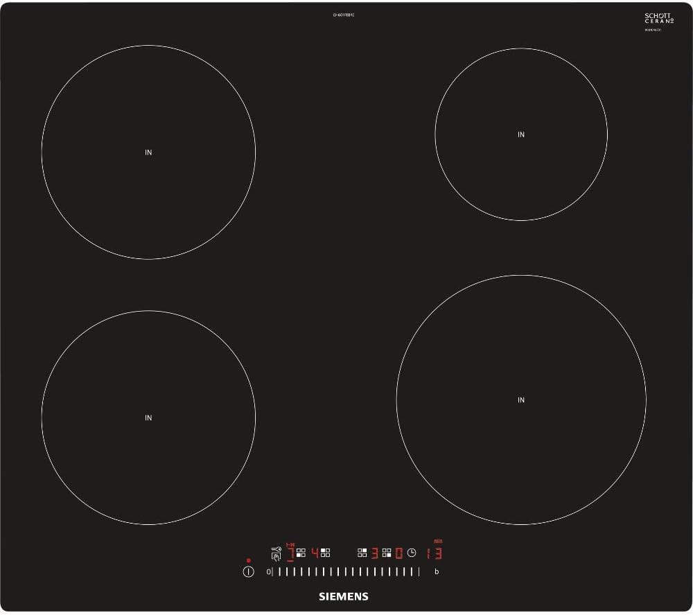 Siemens Eh601feb1e Kochfeld Schwarz Induktion Amazon De Kuche Haushalt
