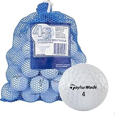 Taylormade B Grade Recycled Golf Balls (48-Pack)