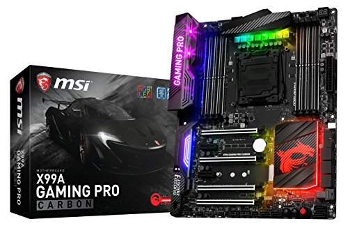 MSI Computer X99A GAMING PRO CARBON ATX Motherboards