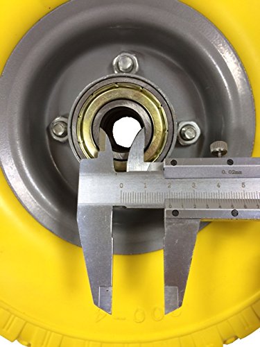 4 Stück PU Rad 260 mm - Pannensicher, nie wieder Luftpumpen – Bild 4