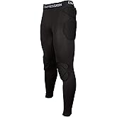 Men's Padded Football Protective Gear Set Training Pants for Soccer Basketball Paintball Rib Protector