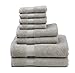 Premium 100% Cotton 8-Piece Towel Set (2 Bath Towels 30