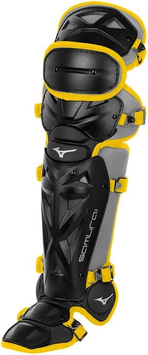 Mizuno Samurai Youth Baseball Shin Guards 14.5" : Sports & Outdoors