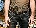 Hanks Extreme - Leather Gun Belt For CCW - Concealed Carry - 17oz. Premium Leather Belt - Made in USA - 100-Year Warranty