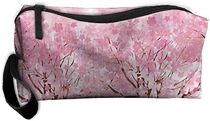 New Sale Japanese Cherry Blossom Travel&amp;home Portable Make-up Receive Bag Storage Bag Buggy Bag
