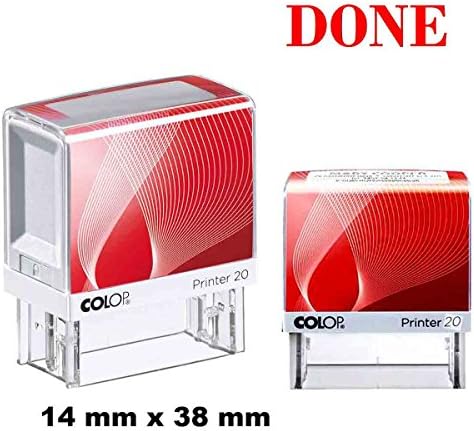 DONE Self Inking Rubber Stamp Custom Colop Office Stationary