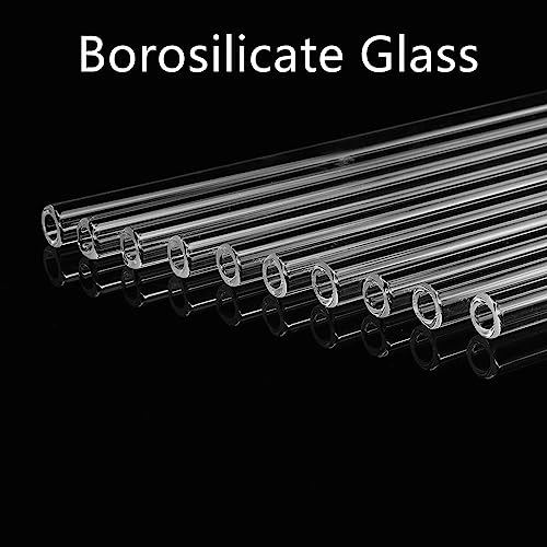 10/20 Piece 4 Inch Long Glass Tubes 10 Mm OD 2 Mm Thick Wall Tubing