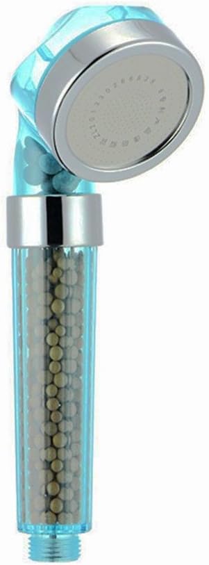 shower head Hot Anion Filter Spa Water Saving Quality High Pressure Boost Rainfall Water Therapy Sprayer Sky Blue