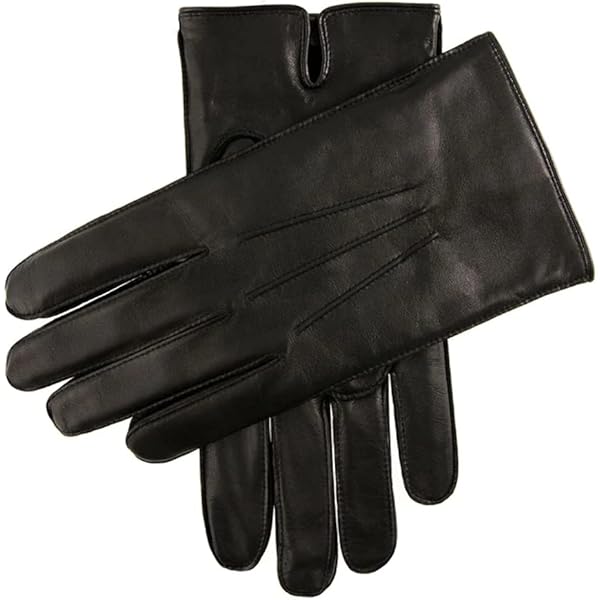 Dents Mens Delta Leather Driving Gloves - Black - Small at