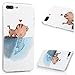 iPhone 7 Plus Case (5.5 inch) - 6 Pcs Full Edge Anti-scratch Shockproof Hard PC Bumper Protective Case Ultra-thin Slim Slender Cute Colorful Print Lightweight Clear Hard PC Cover by Badalink - Group 5