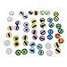 Glass Dragon Cat Eye Flatback Dome Cabochon for Jewelry or Doll Eyes Making (20MM-100PCS)
