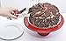 Mrs. Fields Bakeware Slice N Easy Cake Cutter and Server, Triangle, Silver