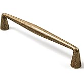 Goo-Ki Vintage Retro Antique Brass Zinc Alloy Cabinet Handles - 5.03''(128mm) Hole Center Affordable Luxury Cabinet Pull Hard