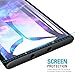 TOZO for Samsung Galaxy Note 10 Case PC + TPU Clear Hard Back Panel Hybrid PC+TPU Protect Cover Shock Absorption Back-Transparent Bumper for Samsung Galaxy Note 10 Black Edge