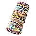 RIMOBUL Nepal Woven Friendship Bracelets - 12 pack