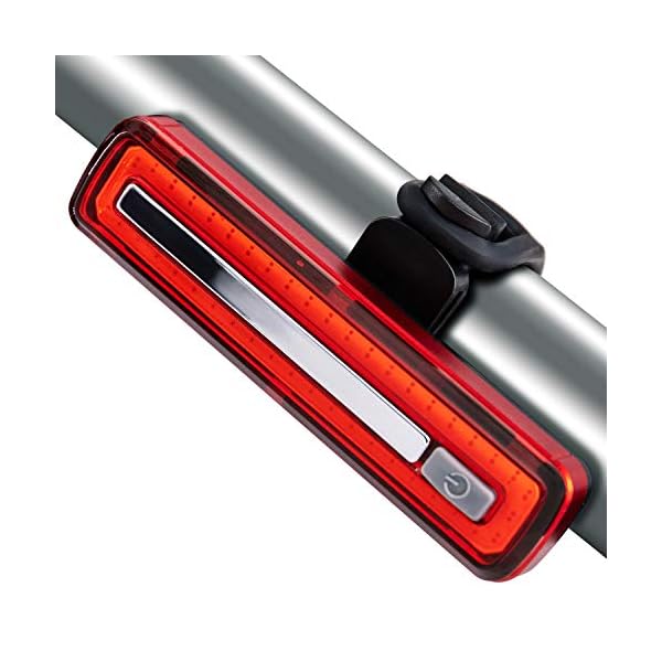 Volcano Eye ThreeColor Bike Tail Light (2 pieces), USB Rechargeable LED Bicycle Light, Ultra