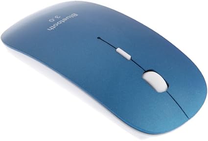 Amazon Kkmoon 3d Bluetooth 3 0ワイヤレス 光学式 マウス 1600dpi Macbook Windows 7 Xp Vista ノートpc用 ブルー Kkmoon マウス 通販