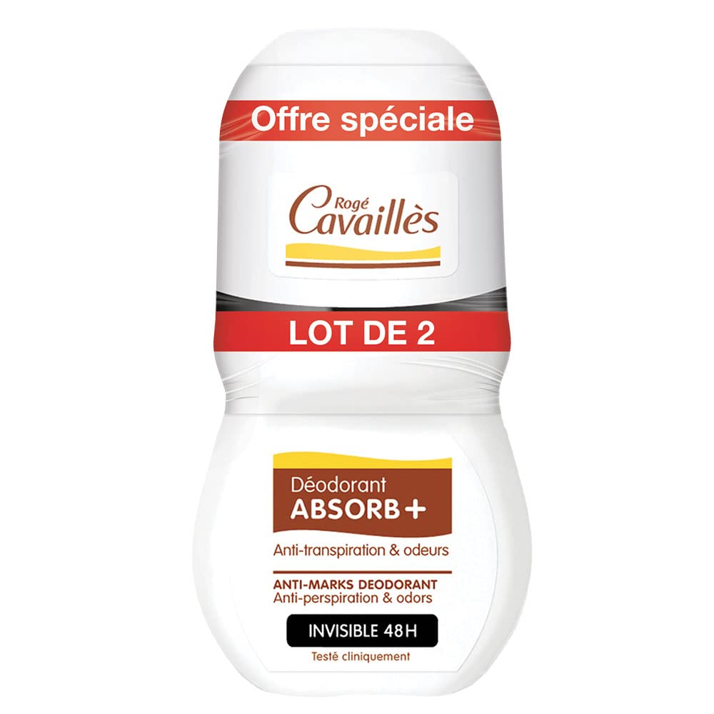 Rogé Cavaillès Anti-Marks Invisible Roll-On Deo-Care 2 x 50ml