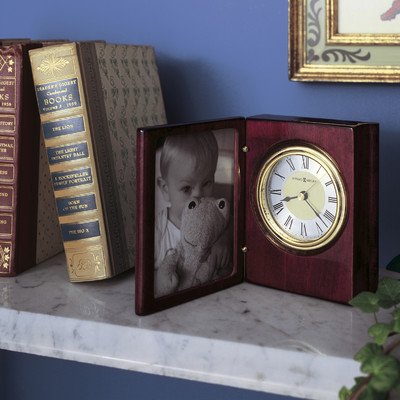 Howard Miller 645-497 Portrait Book Table Clock