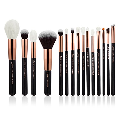 Jessup 15pcs beauty foundation makeup brush tool kit po…