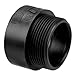NIBCO U5804 11/2 HXMIPT MALE ADAPTER ABS