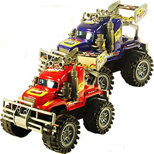Friction Powered Big Wheel Trucks Big Wheel Monster Semi Truck. Toy:29