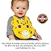 Animal Friends Silicone Baby Bib, Set of 2 :: Waterproof Silicone Bib with Pocket to Catch Food & Drool :: Easy Care, Washable, Dishwasher Safe :: Unisex with Tiger & Giraffe Prints by Walabi