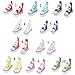 MagiDeal 8 Pairs of Sneakers Canvas Shoes Fit for 1/6 Barbie Blythe Momoko Dolls Dress Up Accessories