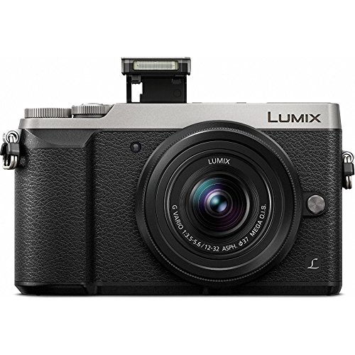 Panasonic-LUMIX-GX85-4K-Silver-Mirrorless-Interchangeable-Lens-Camera-w-12-32mm-Lens-64GB-SDXC-Memory-Card-Gadget-Bag-37mm-Filter-Kit-Wide-AngleTelephoto-LensCard-ReaderMini-Tripod-More