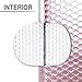 Fuxury Rose Gold Bubble Mailers 4x8 