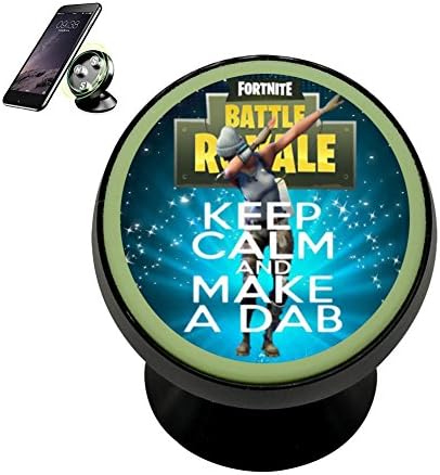 JTYGREL Dabbing For-Tnite Magnetic Vehicle Mounted Mobile Phone Bracket Holder 360 With Noctilucent Function
