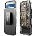 Galaxy S4 Case, NageBee Built-in Kickstand Full-Body Shockproof Armor Belt Clip Holster Heavy Duty Protective Rugged Durable Case w/[Tempered Glass Screen Protector] for Samsung Galaxy S4 I9500 -Camo