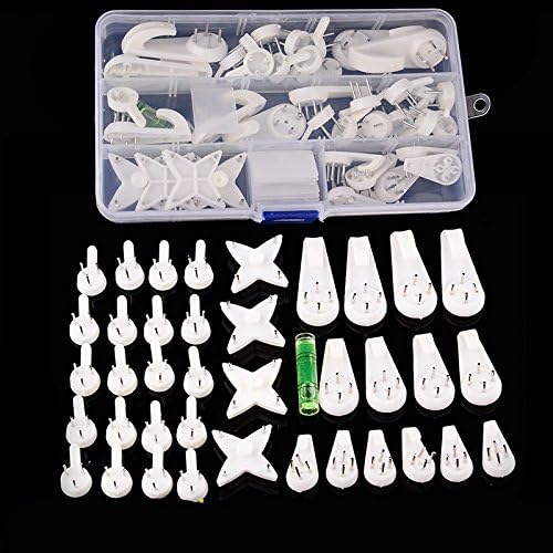 Musuntas 1 set Wall Mount Picture photo clock frame hook seamless needle nail Plastic Hard Picture Frame Wall Hook hanger home decor