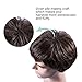 MelodySusie Men’s Wig Dark Brown Natural Looking Short Wigs with Wig Cap for Daily Halloween Wear and Formal Occasions, Dark Brown