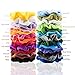 EAONE Hair Scrunchies Elastic Hair Ties Ponytail Holder for Women Girls (26 Colors Scrunchies)