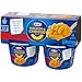 Kraft Easy Mac Triple Cheese Flavor Macaroni and Cheese (4 Microwavable Cups)