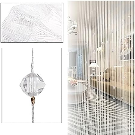 Amazon Com Kangkang Crystal Glass Beaded Tassel String Curtains
