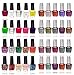 Nanacoco Nail Polish Color Lacquer Set 5-Piece Random Collection