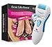 Electric Callus Remover: Rechargeable Foot File – Dead Skin Eliminator Shaver Tool – Dry Cracked Heel Exfoliation Bundle – Best Electronic Buffer Kit – Home Spa Pedicure – Coarse Rollers