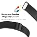 V-MORO Milanese Strap Compatible with Gear S3 Frontier Bands/Galaxy Watch 46mm Band 22mm Black Loop Mesh Stainless Steel Metal Bracelet for Samsung Galaxy Watch 46mm/Gear S3 Smartwatch 6.3